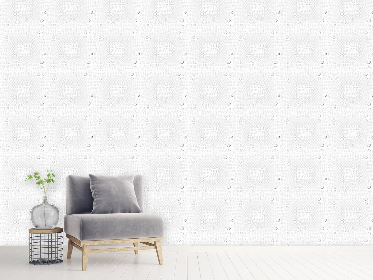 patterned-wallpaper-network-of-circles