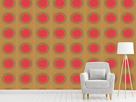 patterned-wallpaper-round-shapes