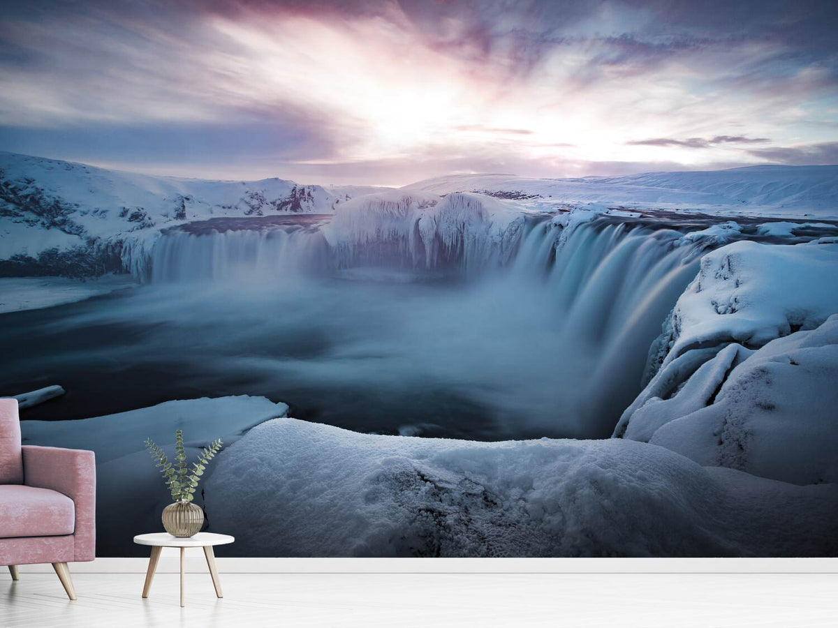 photo-wallpaper-morning-godafoss-x