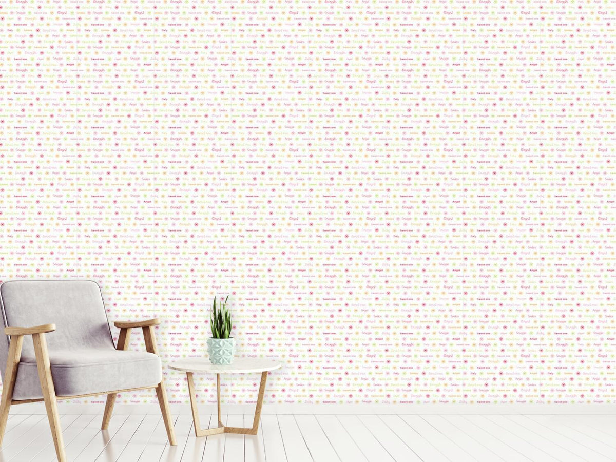 patterned-wallpaper-my-little-angel