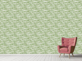 patterned-wallpaper-graphit-green