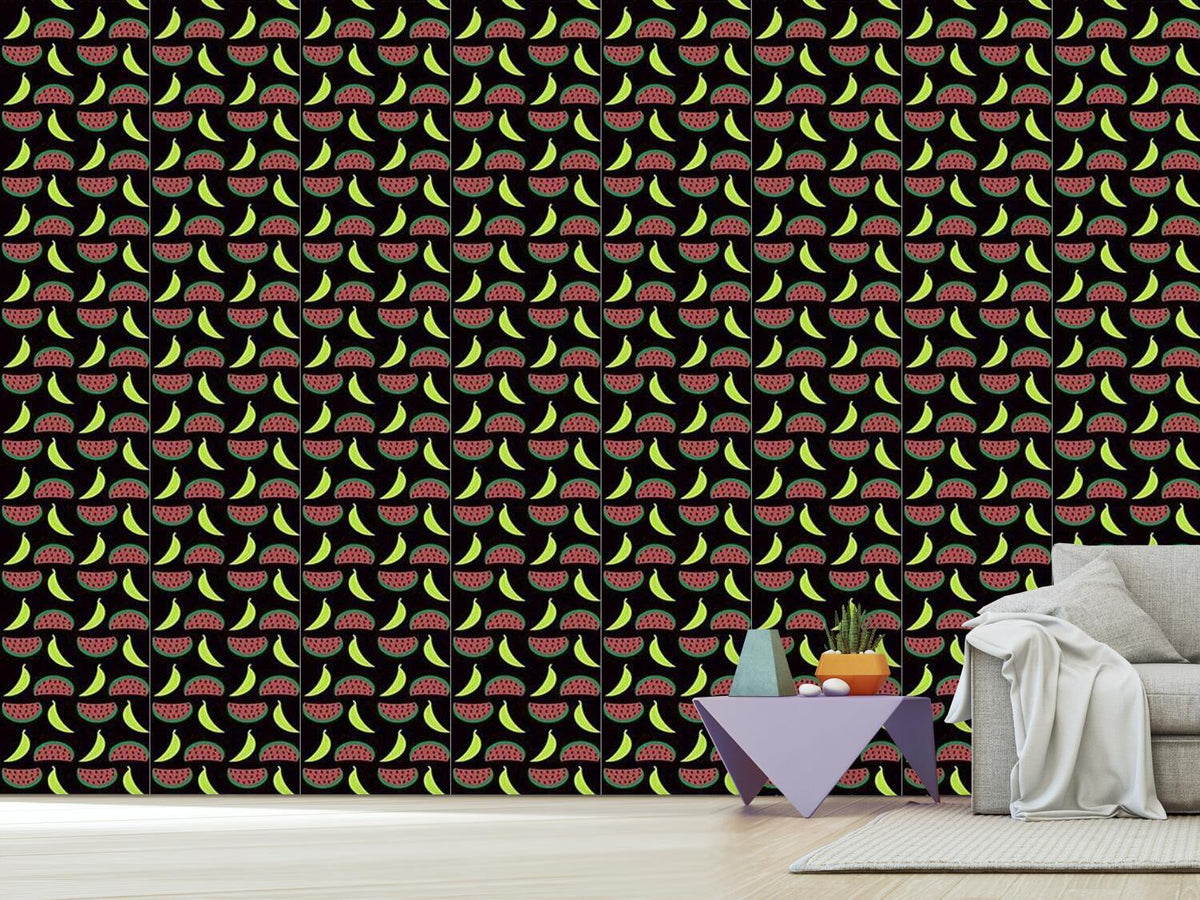 patterned-wallpaper-bella-banana-meets-manni-melon