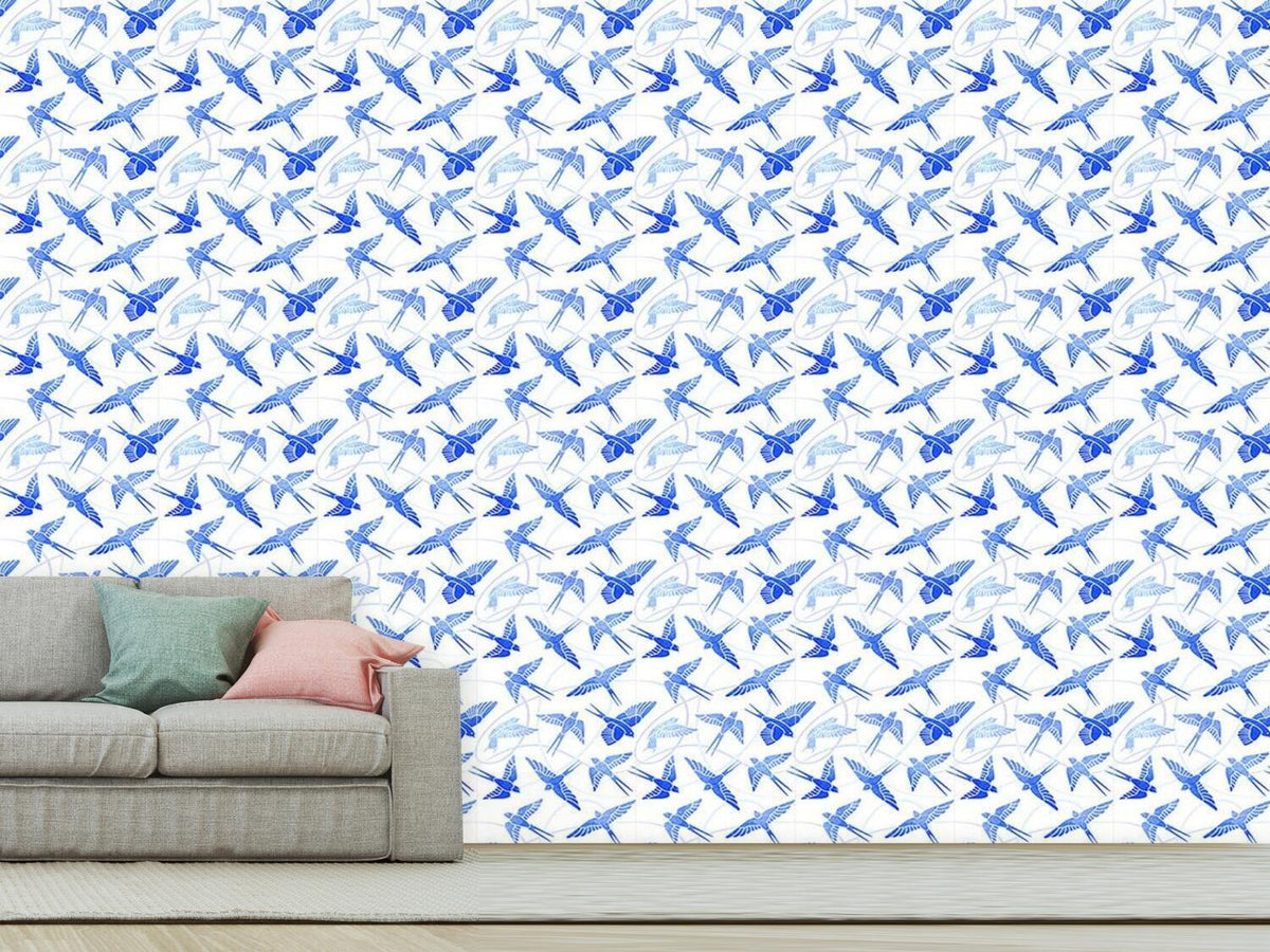 patterned-wallpaper-swallows-flight