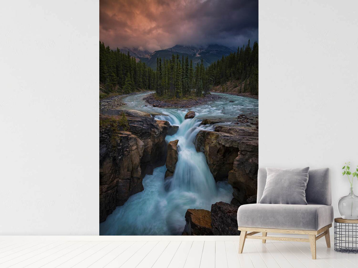 photo-wallpaper-sunwapta-falls