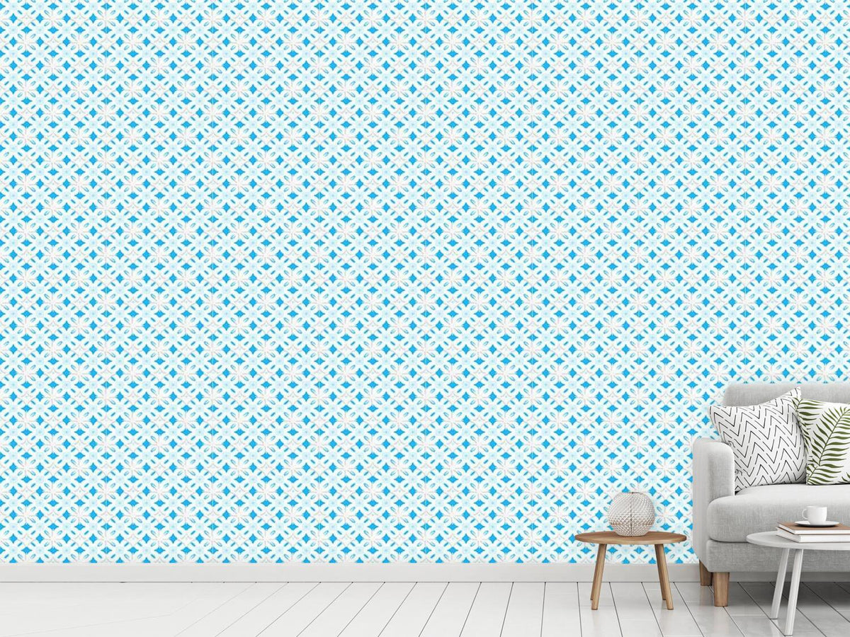 patterned-wallpaper-paper-made-snowflakes