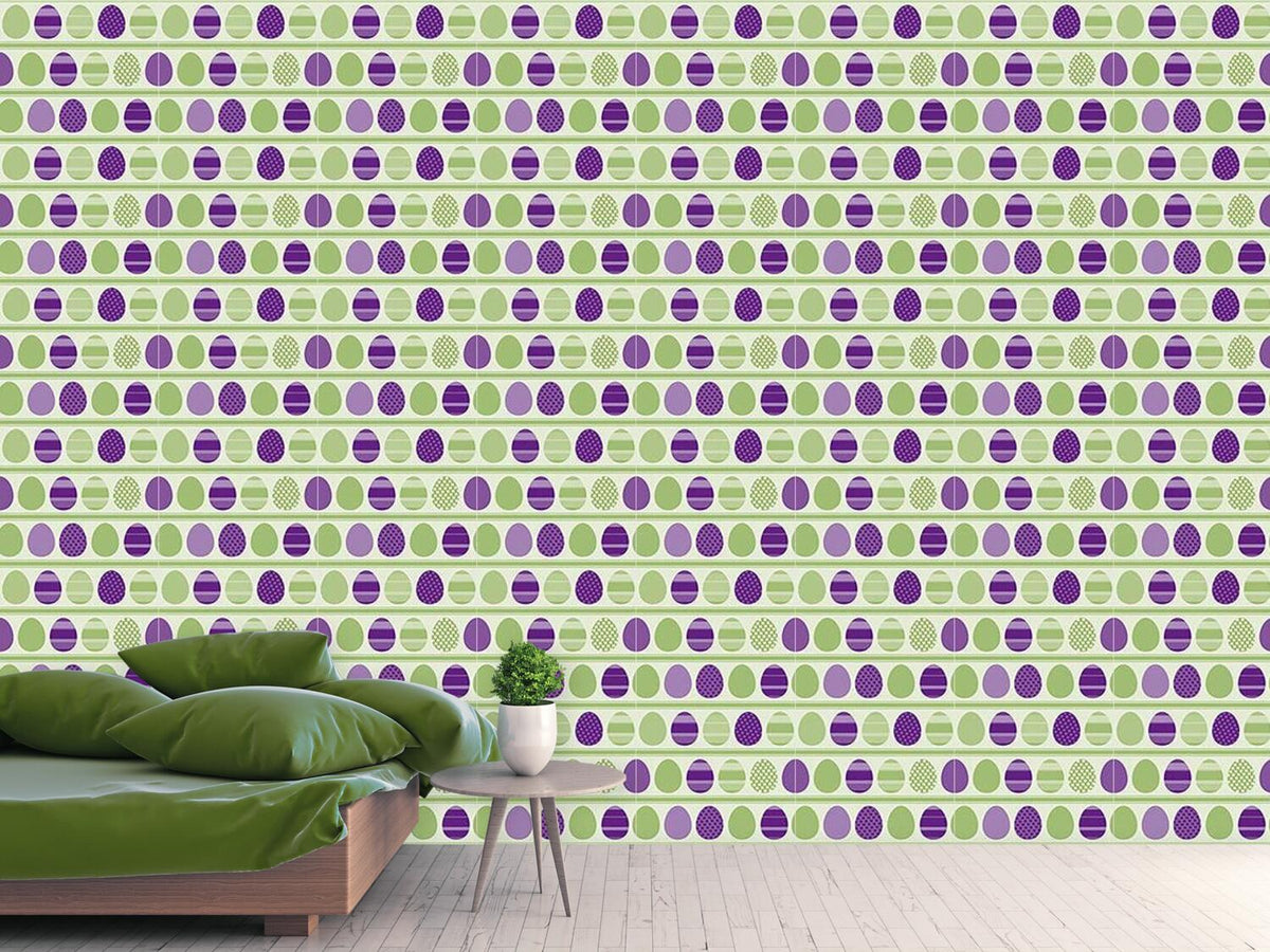 patterned-wallpaper-green-easteregg-stripes