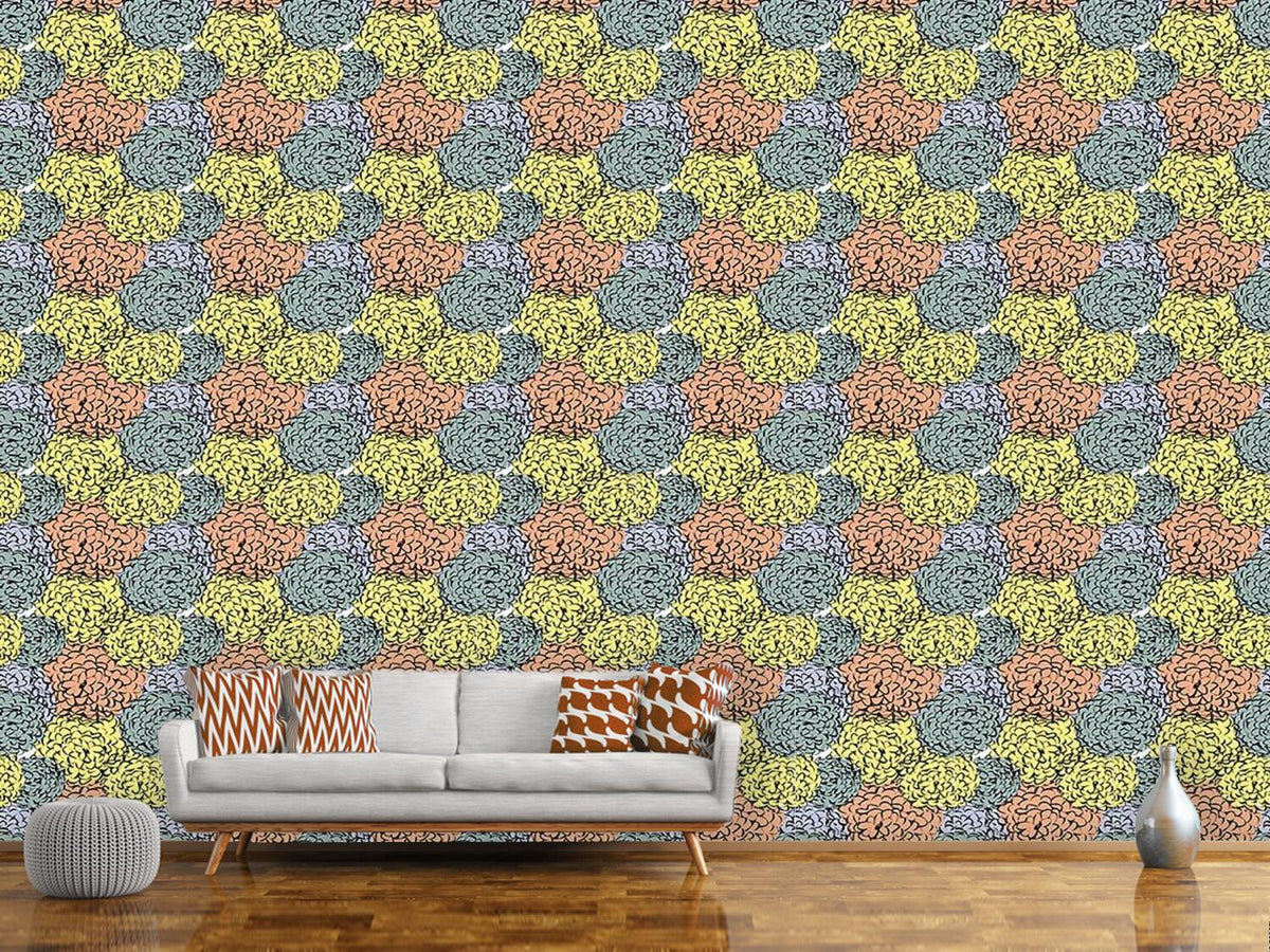 patterned-wallpaper-sea-of-chrysanthemum