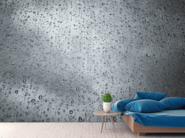 photo-wallpaper-dark-raindrops-on-the-wall