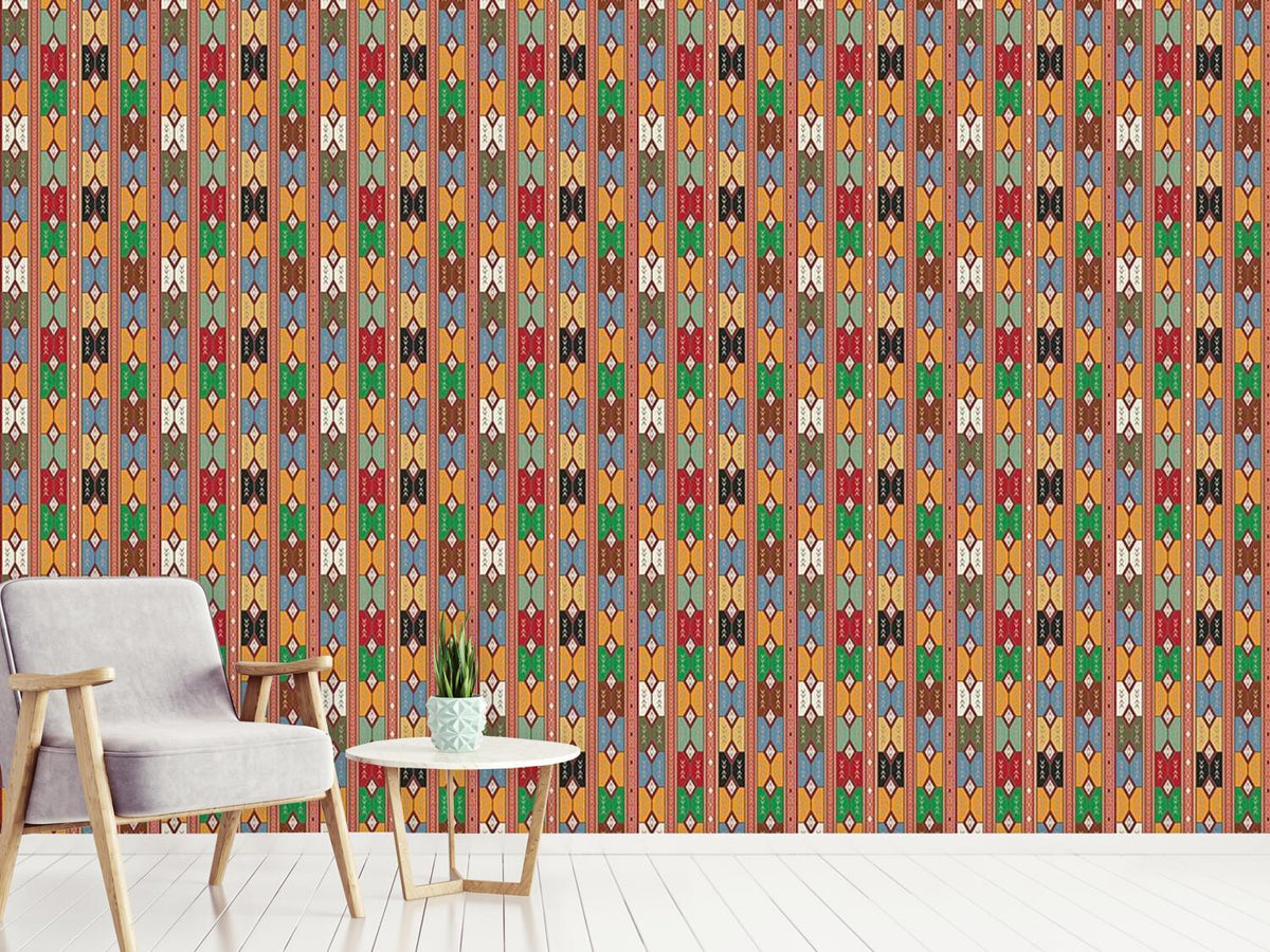 patterned-wallpaper-cherokee-diamonds