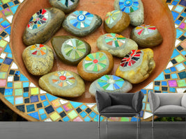 photo-wallpaper-painted-stones