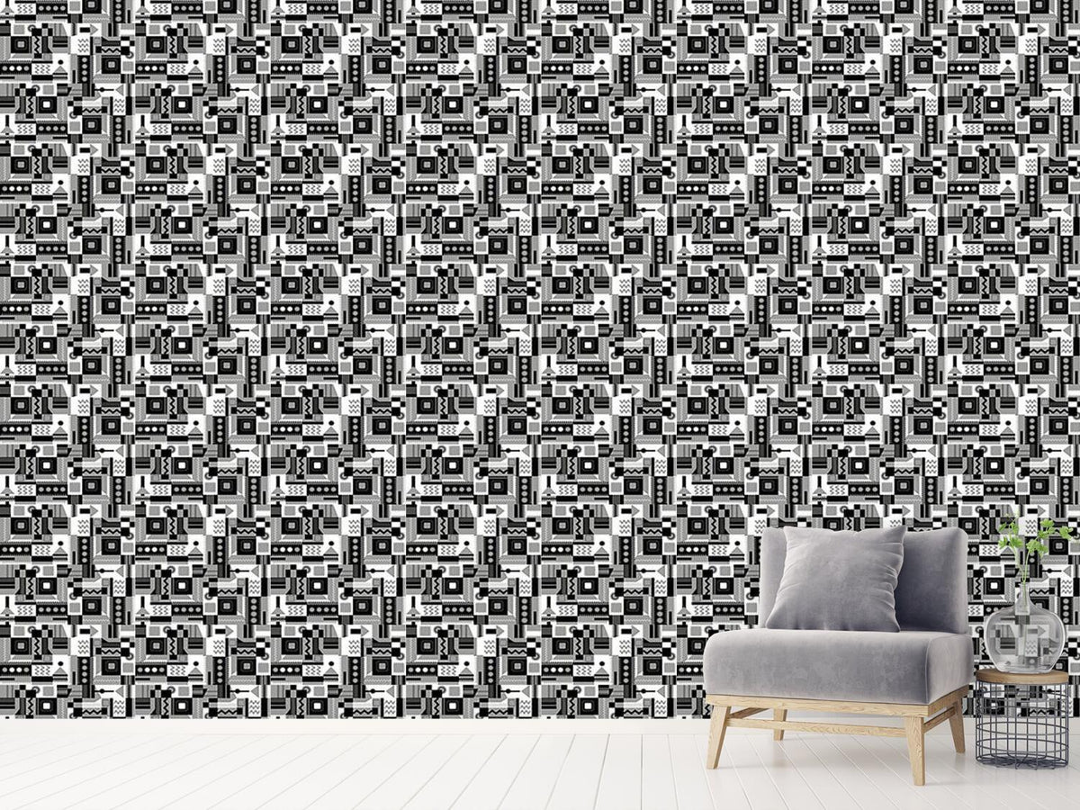 patterned-wallpaper-zigzag-around