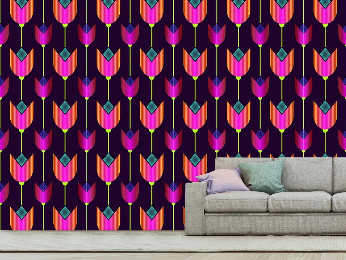 patterned-wallpaper-tulip-avantgarde