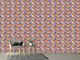 patterned-wallpaper-rose-art-nouveau