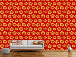 patterned-wallpaper-hibiscus-greetings-from-hawaii