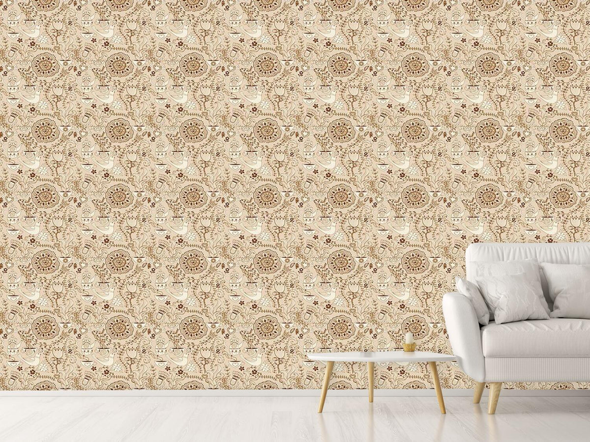 patterned-wallpaper-russian-chocolate